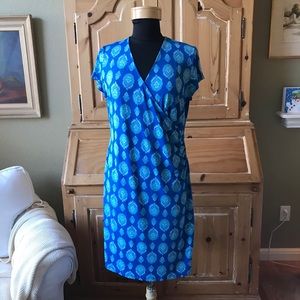 Jones NY Faux Wrap Dress